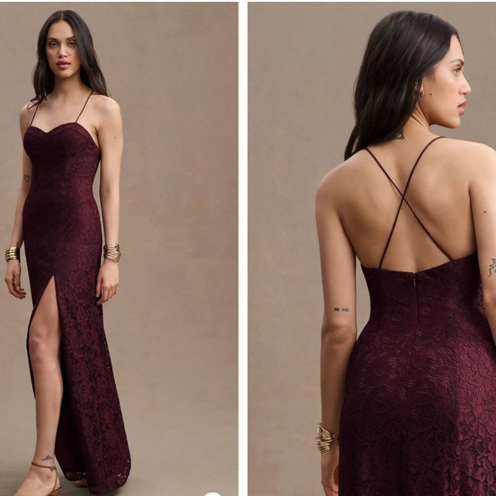 NWT BHLDN EMMA SWEETHEART LACE GOWN Size 22W